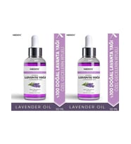 NEDOX 2 Adet Lavanta Yağı %100 Doğal Bitkisel Özel Gecelerin Ritueli Lavender Oil 50 Ml