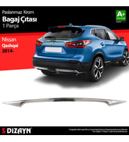 Nissan Qashqai Krom Bagaj Çıtası 2014-2021