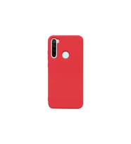 Xiaomi Redmi Note 8 İçi Kadife Silikon Kılıf Kırmızı