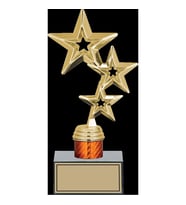 ODAK KUPA - Figürlü Kupalar - Yıldız Figürlü Kupalar FG-003 C - 23 cm