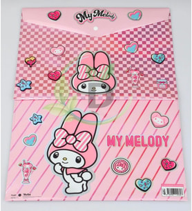 My Melody Çıtçıtlı Dosya Süper Kalite İster 1 Adet İster 2 Adet Alabilirsiniz