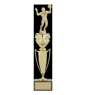ODAK KUPA - Figürlü Kupalar - Voleybol Erkek Figürlü Kupalar FG-044 A - 44 cm