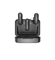 Nettech NT-0T09 Lightning Duo Wireless Mini Kablosuz Yaka Mikrofonu (Siyah)