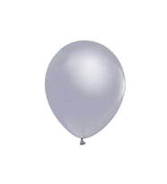 Metalik  Balon 12 İnç Baskısız (100 Adet)  Gümüş