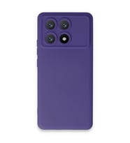 Xiaomi Poco X6 Pro Kılıf Nano İçi Kadife Silikon - Mor