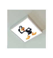 Cartoon Characters Çocuk Odası Led Avize-60cmx 60xm Büyük Kare-1.5kg Hafif- 54w Güçlü Işık-sıva Üstü
