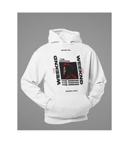 The Weeknd Die For You Baskılı Unisex Oversize Rapper Hoodie