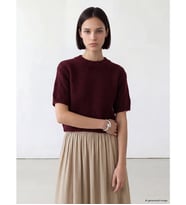 LCW Comfort Bordo Bisiklet Yaka Kadın Triko Kazak