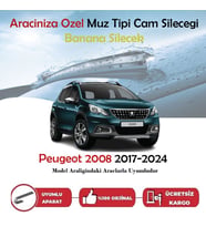 Peugeot 2008 Muz Silecek Takımı 2017-2024