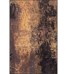 Eliana Home Baskılı, Yıkanabilir Kaymaz Taban Salon Halısı LNA0417 100x150 cm (Kahverengi)