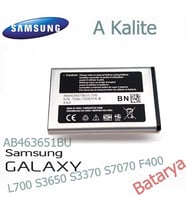 Samsung L700 S3650 B5310 F400 S5600 J800 Batarya