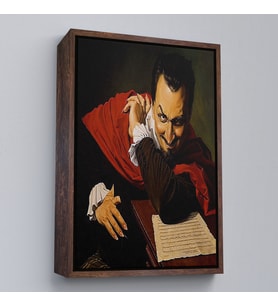 Çerçeveli Mefistofeles, James Himsworth Tablo (Altın)
