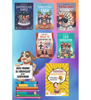 Üzümlü Kek Çetesi (5 Kitap) + Hızlı Okuma (Beyaz)