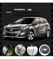 Hyundai İ30 Oto Araç Kapı Koruma Fitili 5metre Parlak Siyah Renk
