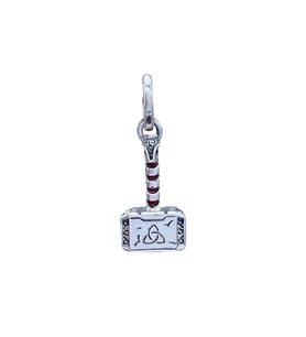 The Avengers Thor Mjolnir Charm  925 Ayar Gümüş
