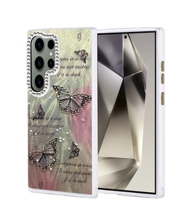 Galaxy S24 Kılıf Blade Aynalı Desenli Kapak - Desen 6