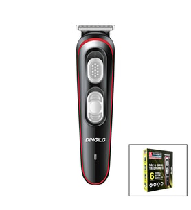 SAÇ - SAKAL KESME TRAŞ MAKİNESİ  6 FARKLI KESİM   USB ŞARJLI   2 KADEME BIÇAK AYARI RD-055
