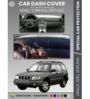 SUBARU FORESTER (1997-2002) Torpido Örtüsü Ön Göğüs Halı Torpido Koruma Tam Uyum Kaymaz UV Koruma