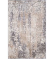 Eliana Home Baskılı, Yıkanabilir Kaymaz Taban Salon Halısı LNA1116 100x150 cm (Bej)