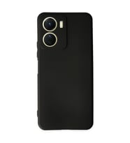 Vivo Y16 Kılıf First Silikon - Siyah