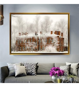 Altın Çerçeveli dekoratif tablo a508 (Gold)