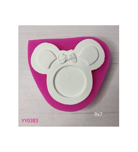 YY0383 Mickey Mouse Çerçeve Silikon Kalıp