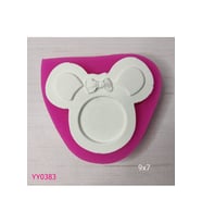 YY0383 Mickey Mouse Çerçeve Silikon Kalıp