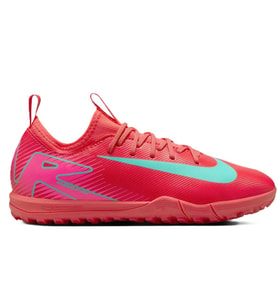 Nike Mercurial Air Zoom Vapor 16 Academy TF Çoraplı Çocuk Halı Saha Ayakkabısı Kırmızı