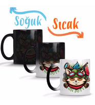 League Of Legends Teemo Sihirli Kupa Bardak Porselen