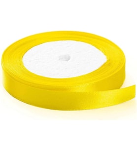 Benim Marifetlerim Sarı Saten Kurdele 4 cm 10 Metre