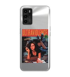 Oppo A16 Uyumlu Lana Del Rey Ultraviolence Desenli Şeffaf Telefon Kılıfı