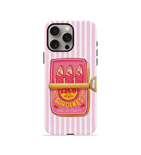 iPhone 15 Pro Vorian Çift Katmanlı MagSafe Kılıf Sardine Club Pink