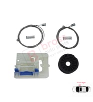 Ford Transit Custom Tourneo MK1 V362 F3 FY FZ 2012-2023 İçin Elektrikli Ön Sağ Cam Kriko Tamir Seti
