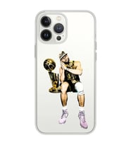 Iphone 12 PRO Uyumlu Steph Curry Tasarımlı Şeffaf Telefon Kılıfı