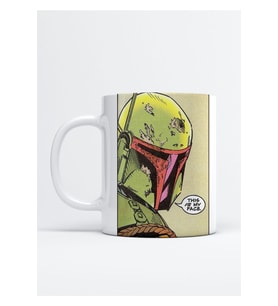 This Is My Face Boba Fett Baskı Porselen Kupa Bardak