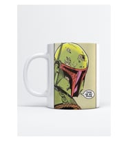 This Is My Face Boba Fett Baskı Porselen Kupa Bardak