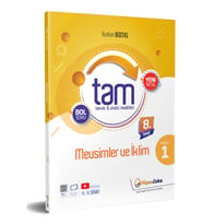8.Sınıf TAM Fen Bilimleri 1 Teknik Analiz Modülleri & Mevsimler ve İklim  Burhan BOZTAŞ