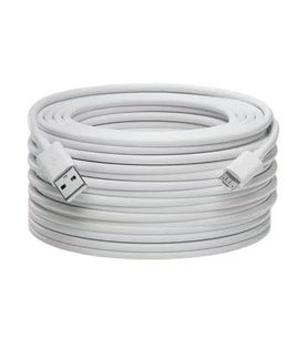 ScHitec 3A 60W UsbA to Micro Hızlı Data ve Şarj Kablosu 3 Metre Beyaz SX24