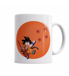 Goku Pequeno 01 Kupa Bardak Porselen