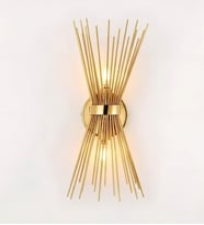 Amerikan Retro Duvar Aplik 3185-W45-4P-JX (Gold)