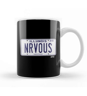 Ferris Bueller Nrvous License Plate Kupa Bardak Porselen
