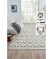 Konfor Sevilla 5507 Bukle Yumuşak Örgü Modern Dokuma Halı