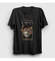 Presmono Unisex Siyah Butterfly Evanescence T-Shirt 377078tt
