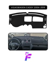 VOLKSWAGEN CADDY (2004-2015) Araca Özel Torpido Örtüsü Ön Göğüs Kılıfı Tam Koruma B78