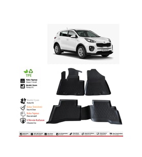 Kia Sportage 2018 Model 4D Havuzlu Paspas