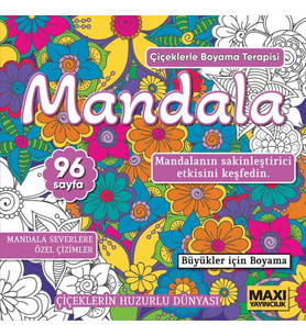 Çiçeklerle Mandala