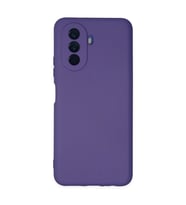 Huawei Nova Y70 Kılıf Nano İçi Kadife Silikon - Mor