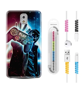 Samsung Note 3 4 5 8 9 20 Ultra 10 Lite Kılıf Kablo Koruma Spiral Silikon Play Me 1757
