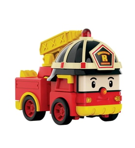 Sesli ve Işıklı Robocar Poli Büyük Transforming Robot Roy