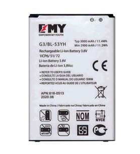 LG G3 BL-53YH Uyumlu EMY Batarya